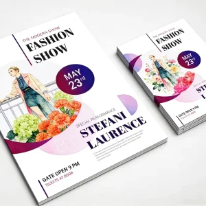 High Quality Advertising Premium Custom Flyers for Business