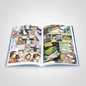 High Quality Book Printing Hardback Paperback Publishing Printing Services Book Print Cartoon Illustration Hardcover Book