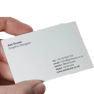 High Quality Boutique Shopping Custom Design Business Cards Logo Offset Paper Duplex Board Glossy Matte Lamination CMYK Color