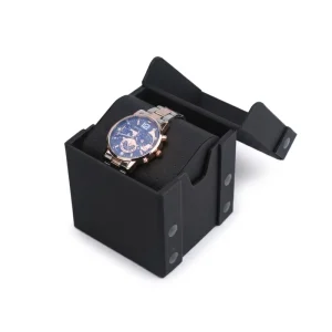 High Quality Cardboard White Hardness Embossed Debossed Custom Logo Packaging Box Case for Watch Strap