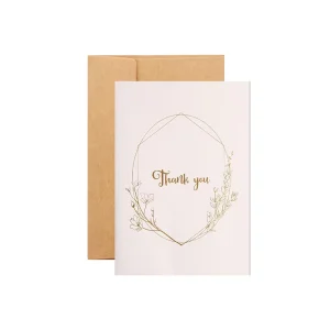 High Quality Cardstock Printing New Design Birthday Greetings Gift Custom Thank You Card for Gift