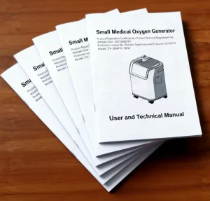 High Quality Custom Business Pamphlet Brochure Instruction Book Product Manual Printing Books Paperboard Printing for Brochure