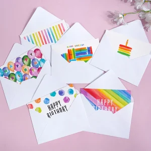 High Quality Custom Greeting Card Happy Birthday Best Wishes Greeting Cards