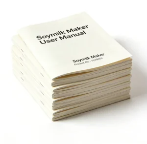 High Quality Custom Instruction Manual Brochure Catalogue Booklet Business Product Manual Print Book Contents