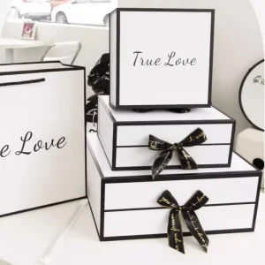 High Quality Custom Logo White Cosmetic Packaging Mailer Shipping Foldable Lipstick Perfume Paper Design Box and Bags Set