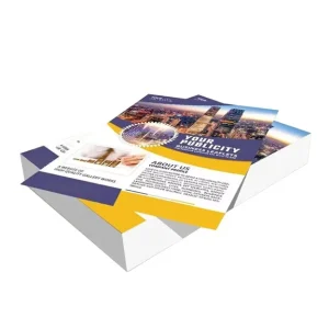 High Quality Custom Made A4 A5 Paper Printing Flyer Advertising Printing Service