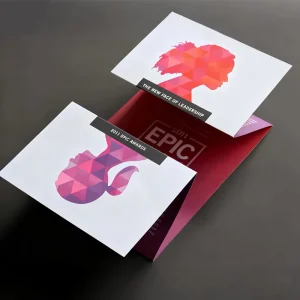 High Quality Custom Made A5 Mini Paper Personal Flyer Advertising Printing Service