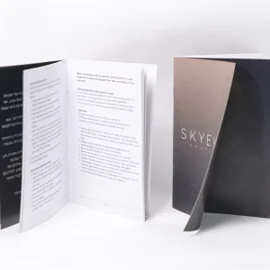 High Quality Custom Size A3 A4 A5 A6 Printing Poster Manual journal magazine catalogue brochure flyer leaflet Printing Service