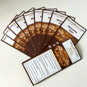 High Quality Custom Size Art & Kraft Paper Promotion Flyer Advertising Printing Service OEM Offset Printing Brochure CN;GUA
