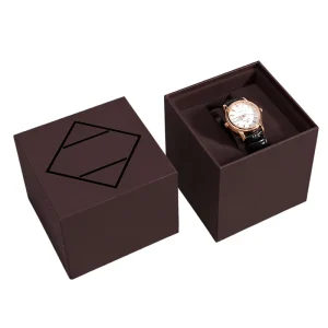High Quality Custom logo Luxury Brand Packaging Watch Paper Box Custom Jewelry case