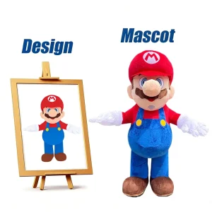 High Quality Customized Fashionable Plush Doll Costumes Mascot Outfit With Embroidery Technique Factory Direct Sale OEM ODM