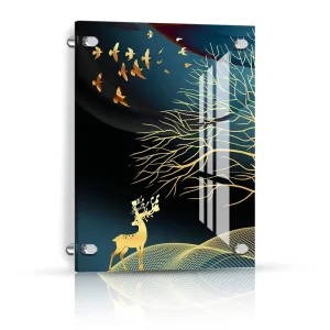 High Quality Customized Size UV Printing Acrylic Painting Wall Decoration for Hotel Decoration and Design
