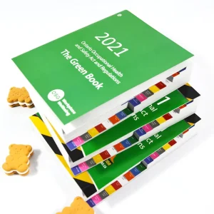 High Quality Customized Softcover Thick Books with Cutting Tabs Books Printing Service Offset Printing