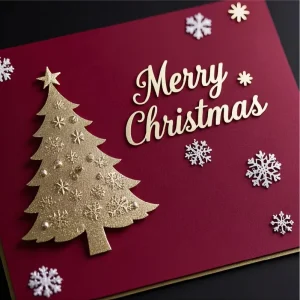 High Quality DIY Birthday Christmas and New Year Greeting Cards