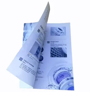 High Quality Eco-friendly Fancy Paper Custom A4 Folded Leaflet Promotion Brochure Catalogue Offset Printing Custom Logo Option