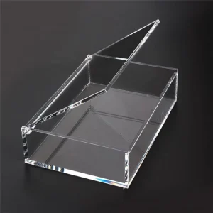 High Quality Factory OEM Customized Storage Box Clear Acrylic Display Box With Lid Acrylic Box