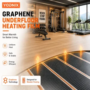 High Quality Graphene Heating Film Electric Radiant Floor Heating for Apartment Room
