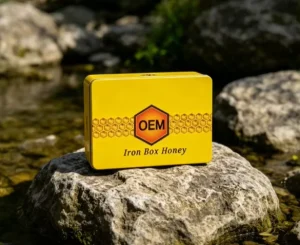 High Quality Honey Outer Packaging Box for VIP Honey UV Coated Embossing Boxes Packaging Design