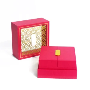 High Quality Luxury Necklace Earrings Ring Jewelry Gift Box Folders Foldable Packaging with Recycled Materials Eco Friendly