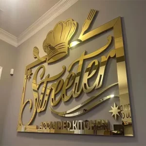 High-Quality Metal Letters Custom Business Wall Decor From Matte Finishes to Glossy Details Personalized 3D Metal Letter Signs