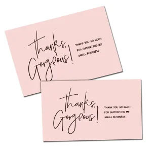 High Quality New Design Birthday Greetings Gift Thank You Cards