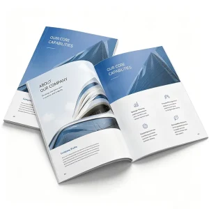 High Quality Price A4 A5 Magazine Custom Book Catalog Booklet Brochure Printing