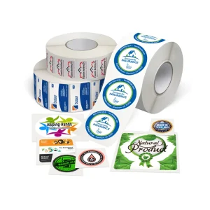 High Quality Printing Customized Roll Labels Perfectly Present Your Brand Image Add Color to Your Product Packaging