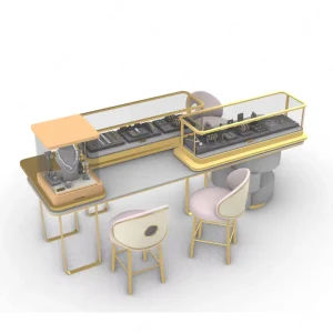 High Quality Store showcase Jewelry Cabinet Display Jewelry Fashion Jewelry Earrings Necklace Showcases Custom