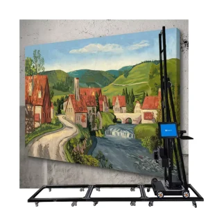 High-Resolution 3D Wall and Floor Mural Vertical Printer