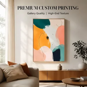 High Resolution Waterproof Paper Wall Art Poster for Home Decoration with Sustainable Materials and Ink