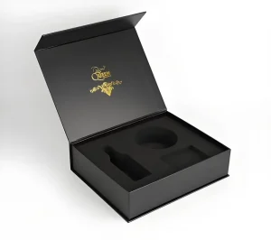 High Value Item Protection Rigid Outer Shell Tailor Foam Cutout Gift Box