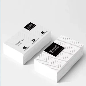 High end Business Card Customization Card Printing Design and Production Using Thick Special Paper with Embossing Effect