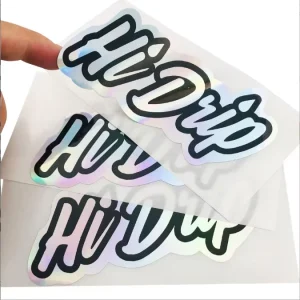 High quality Custom Printed Waterproof Logo Stickers Fashion Brand Labels