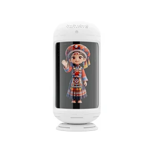 Hologram AI Digital Human Terminal LCD Holographic Imaging Android Plug and Play Interactive Virtual Staff Kiosk