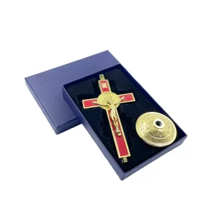 Home Decor Metal Crafts Cross Christian Bitter Catholic Jesus Church Icon Decoration Office Home Religious Ornament Gifts