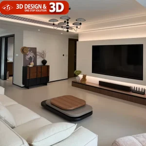 Home Interior Design Services with 3D Rendering and Design Products