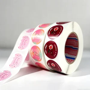 Hot Sales Custom Printed Custom Shapes CMYK Self Adhesive Waterproof Vinyl Label Sticker for Jar Bottle Labels