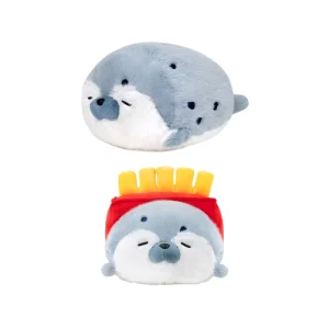 Hot Selling Super Soft Spotted Seal Plush Dolls Lying Long Seal Stuffed Animal Plush Kawaii Fluffy Seal Plush Toy