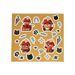 Hot Style Brand logo Stickers Custom Printed High Quality Custom Adhesive Label Sticker