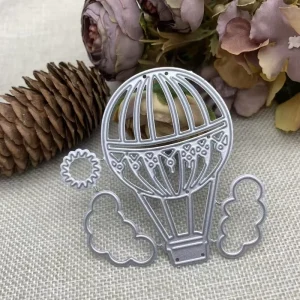 Hot air Balloon Metal Cutting Die Template for DIY Photo Albums Gift Boxes Paper Cards Greeting Cards and Scrapbooking