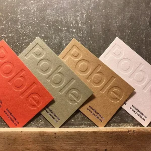 Hot selling custom logo business card color printing 3D relief logo card for enterprise business cards