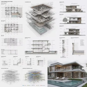 House Plan Construction Drawing Service Residential Project Documentation Solution