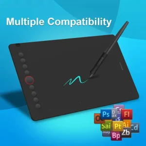 I6 Painting Board with Battery-Free Stylus Digital Pen Graphic Drawing Tablet