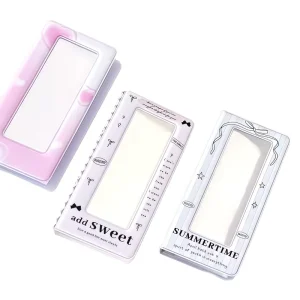 INS Creative Four Grids PVC Cover Photo Card Storage Book Fashionable Plastic Photo Album