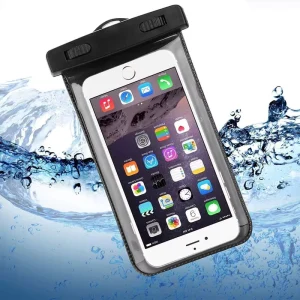 IPX8 Waterproof ABS Material Mobile Phone Case iPhone Sports Design Phone Strap Anti Scratch Swimming Diving