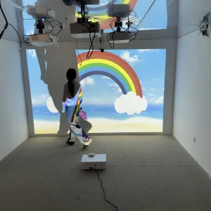 Immersive Interactive Floor Wall Projection System Interactive Games Interactive Projection