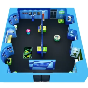 Immersive VR Science Museum Turnkey Solution Custom Exhibits Educational Equipment Interactive Display