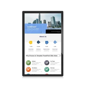 Indoor 14/43/49/55/65 Inch Remote Wall-Mounted LCD Digital Signage Display with CMS Video Wall Controller