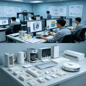 Industrial Design Service Custom Product Appearance CMF Design 3D Rendering for Consumer Electronics Medical Smart Devices