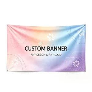 Industrial Grade Custom Designed Creative Advertising Fabric Large Scale Advertising Banner Fabric for Mall